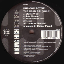 Dub Collective The Head E.P. (Vol. 2) Vinyl 12" USED