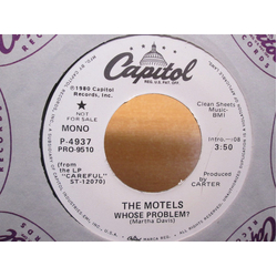 The Motels Whose Problem? Vinyl 7" USED