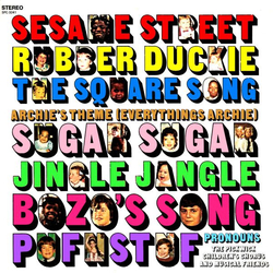 Pickwick Children's Chorus Sesame Street  & Other Children's Pop Hits! Vinyl LP USED