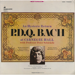 Peter Schickele / P.D.Q. Bach An Hysteric Return P.D.Q. Bach At Carnegie Hall Vinyl LP USED
