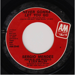 Sérgio Mendes Never Gonna Let You Go Vinyl 7" USED