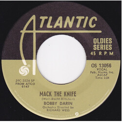 Bobby Darin Mack The Knife / Beyond The Sea Vinyl 7" USED