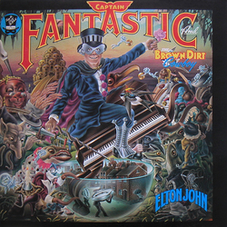 Elton John Captain Fantastic And The Brown Dirt Cowboy Vinyl LP USED