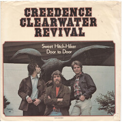 Creedence Clearwater Revival Sweet Hitch-Hiker / Door To Door USED VINYL 7INCH SINGLE 45 RPM