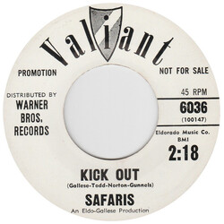 The Safaris (3) Kick Out Vinyl 7" USED