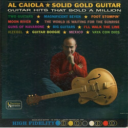 Al Caiola Solid Gold Guitar Vinyl LP USED