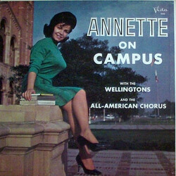 Annette (7) / The Wellingtons / The All American Chorus Annette On Campus Vinyl LP USED