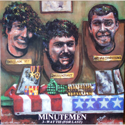 Minutemen 3-Way Tie (For Last) Vinyl LP USED