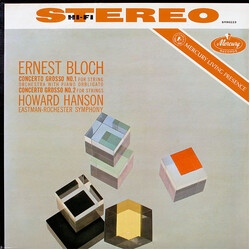 Ernest Bloch / Howard Hanson / Eastman-Rochester Orchestra Concerto Grosso No.1 / Concerto Grosso No.2 Vinyl LP USED