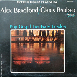 Alex Bradford / Chris Barber Pop Gospel Live From London Vinyl LP USED
