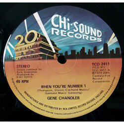 Gene Chandler When You're Number 1 VINYL 12" USED
