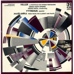 Lejaren Hiller / Rolv Yttrehus / David Maslanka A Portfolio For Diverse Performers And Tape / Quintet / Three Pieces For Clarinet And Piano Vinyl LP U