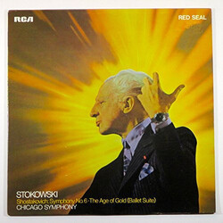 Leopold Stokowski / Dmitri Shostakovich / Chicago Symphony Orchestra Symphony No. 6 · The Age Of Gold (Ballet Suite) Vinyl LP USED