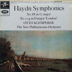 Joseph Haydn / Otto Klemperer / New Philharmonia Orchestra Symphonies / No. 88 In G Major / No. 104 In D Major 'London' Vinyl LP USED