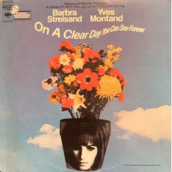Barbra Streisand / Yves Montand On A Clear Day You Can See Forever Vinyl LP USED