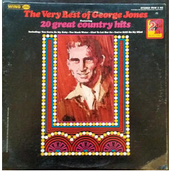 George Jones (2) The Very Best of George Jones Vinyl LP USED