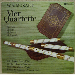 Wolfgang Amadeus Mozart / Peter-Lukas Graf / Heribert Lauer / Franz Hirschfeld / Esther Nyffenegger Vier Quartette Für Flöte, Violine, Viola Und Violo