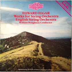 Sir Edward Elgar / William Boughton / English String Orchestra Works For String Orchestra Vinyl 12" USED