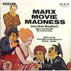 The Marx Brothers Marx Movie Madness (On The Radio) Vinyl LP USED