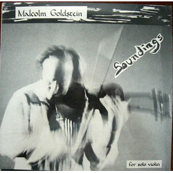 Malcolm Goldstein Soundings Vinyl LP USED