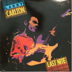 Larry Carlton Last Nite Vinyl LP USED