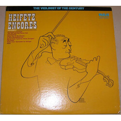 Jascha Heifetz Heifetz Encores, Vol. 2 Vinyl LP USED