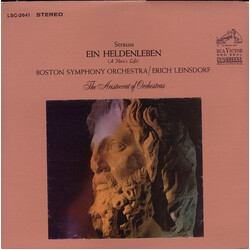 Richard Strauss / Boston Symphony Orchestra / Erich Leinsdorf Ein Heldenleben (A Hero's Life) Vinyl LP USED