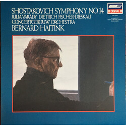 Dmitri Shostakovich / Iulia Várady / Dietrich Fischer-Dieskau / Concertgebouworkest / Bernard Haitink Symphony No.14 Vinyl LP USED