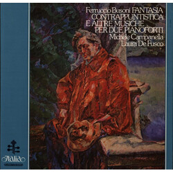 Ferruccio Busoni / Michele Campanella / Laura De Fusco Fantasia Contrappuntistica E Altre Musiche Per Due Pianoforti Vinyl LP USED