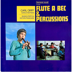 Carl Orff / Gunild Keetman Flûte à Bec & Percussions Vinyl LP USED