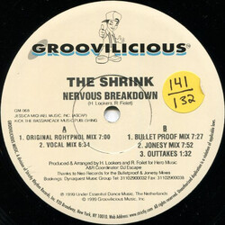 The Shrink Nervous Breakdown Vinyl 12" USED