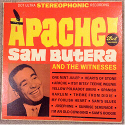 Sam Butera And The Witnesses Apache Vinyl LP USED