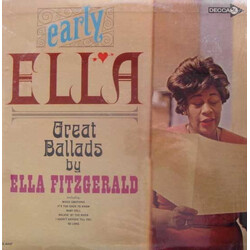 Ella Fitzgerald Early Ella - Great Ballads By Ella Fitzgerald Vinyl LP USED