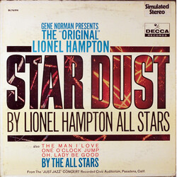 Lionel Hampton / Lionel Hampton All Stars The "Original" Star Dust Vinyl LP USED