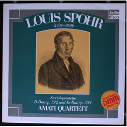 Louis Spohr / Amati Quartet Streichquartette D Dur Op.15/2 Und Es Dur Op.29/1 Vinyl LP USED