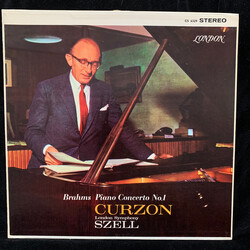 Johannes Brahms / Clifford Curzon / London Symphony Orchestra / George Szell Piano Concerto No. 1 In D Minor Op. 15 Vinyl LP USED