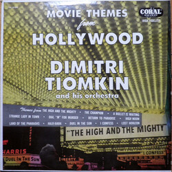 Dimitri Tiomkin And His Orchestra Movie Themes From Hollywood Vinyl LP USED