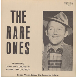 Bing Crosby The Rare Ones Vinyl LP USED