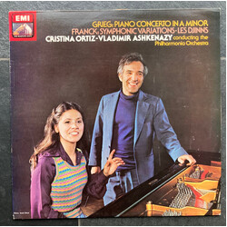 Edvard Grieg / César Franck / Cristina Ortiz / Vladimir Ashkenazy / Philharmonia Orchestra Piano Concerto In A Minor / Symphonic Variations, Les Djinn