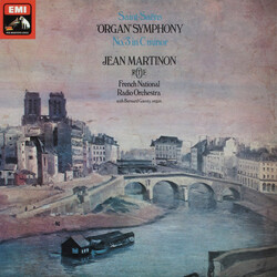 Camille Saint-Saëns / Jean Martinon / Orchestre National de France / Bernard Gavoty 'Organ' Symphony No.3 In C Minor Vinyl LP USED