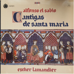 Alfonso X El Sabio / Esther Lamandier Cantigas De Santa Maria Vinyl LP USED