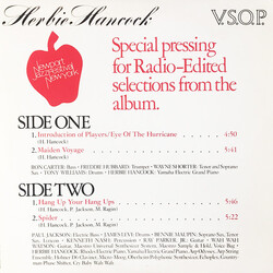 Herbie Hancock V.S.O.P - Special Pressing For Radio Edited Selections From The Album Vinyl LP USED