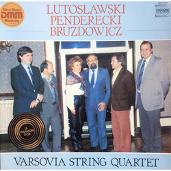 Witold Lutoslawski / Krzysztof Penderecki / Joanna Bruzdowicz Varsovia String Quartet Vinyl LP USED