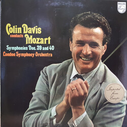 Sir Colin Davis / Wolfgang Amadeus Mozart / London Symphony Orchestra Symphonies Nos. 39 And 40 Vinyl LP USED