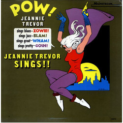 Jeanne Trevor Pow! Jeannie Trevor Sings Vinyl LP USED