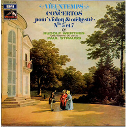 Henri Vieuxtemps / Rudolf Werthen / Orchestre Philharmonique De Liège / Paul Strauss Violin Concertos Nr. 5, Op. 37 & Nr. 7, Op. 49 Vinyl LP USED
