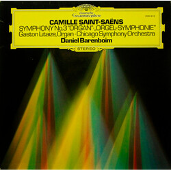 Camille Saint-Saëns / Gaston Litaize / Chicago Symphony Orchestra / Daniel Barenboim Symphony No. 3 ”Organ” · „Orgel-Symphonie” Vinyl LP USED