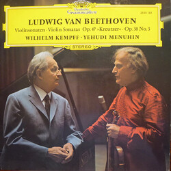 Ludwig van Beethoven / Wilhelm Kempff / Yehudi Menuhin Violinsonaten · Violin Sonatas Op. 47 »Kreutzer« · Op. 30 No. 3 Vinyl LP USED