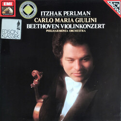 Itzhak Perlman / Carlo Maria Giulini / Philharmonia Orchestra Beethoven: Violinkonzert Vinyl LP USED