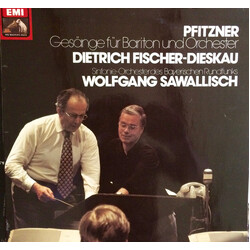 Hans Pfitzner / Dietrich Fischer-Dieskau / Wolfgang Sawallisch / Symphonie-Orchester Des Bayerischen Rundfunks Gesänge Für Bariton Und Orchester Vinyl